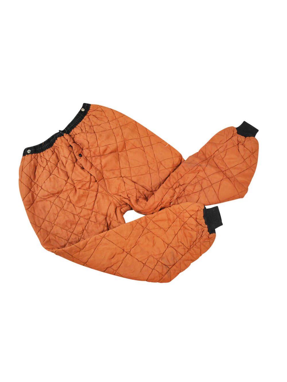 Vintage Insulated Jumper Military Orange Poncho 90s Pants Size Small (31-32)